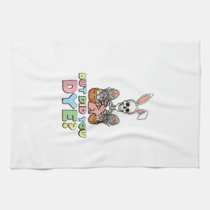 Aber hast du Skeleton-Eier lustige Oster-Männer-Fä Geschirrtuch