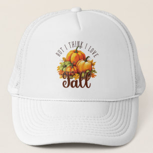Aber ich glaube, ich Liebe fallen - Pumpkins & Blä Truckerkappe