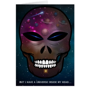 aber ich habe ein Universum in meinem Kopf Blank C