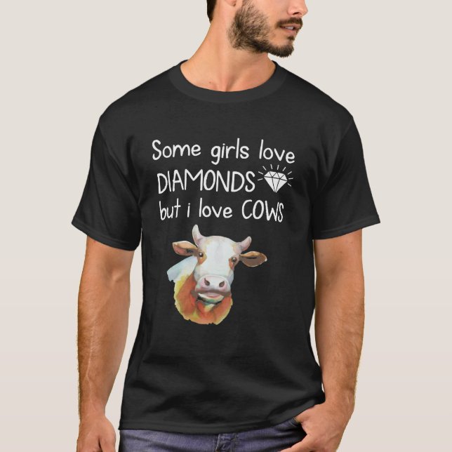 Aber ich liebe Kühe T-Shirt (Vorderseite)