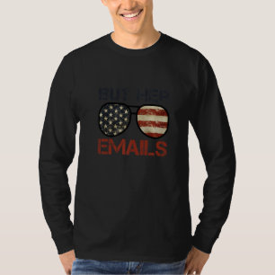 Aber ihre E-Mails verschicken Vintage US-Flagge, a T-Shirt