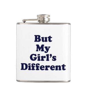 Aber mein Mädchen ist anders Flachmann