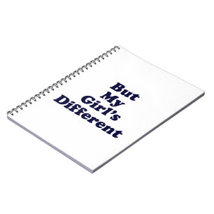 Aber mein Mädchen ist anders Notizblock