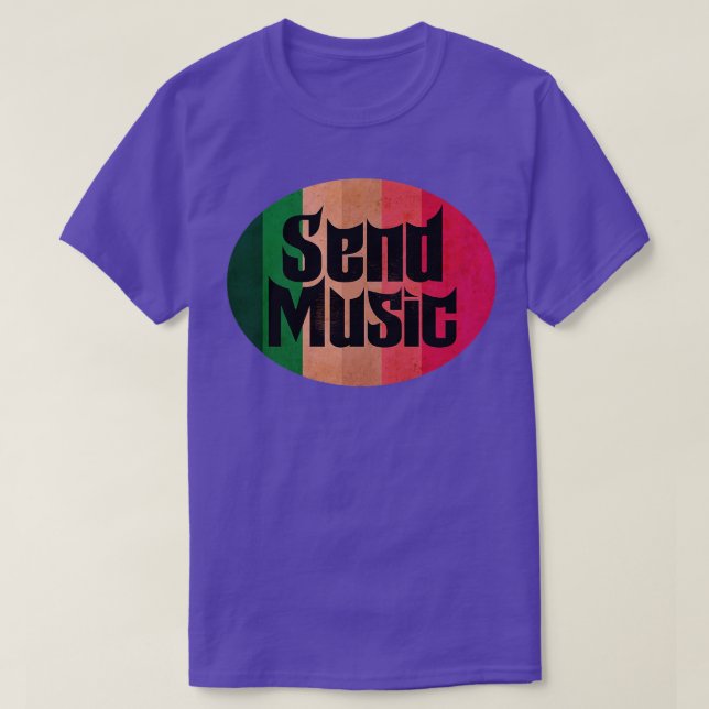 Aber Musik teilen T-Shirt (Design vorne)