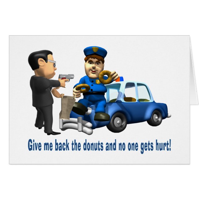 Aber Polizist-Liebe-Schaumgummiringe (Vorderseite (Horizontal))