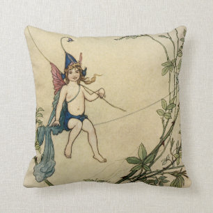 Aber Puck saß auf einer Spinne Kissen