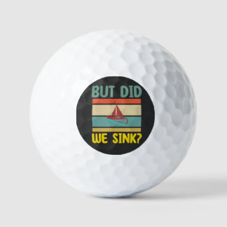  ABER SIND WIR GESUNKEN, KREUZFAHRT GOLFBALL