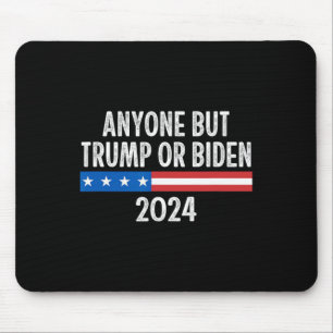 Aber Trump oder Biden 2024 - Vintager Stil - Mousepad
