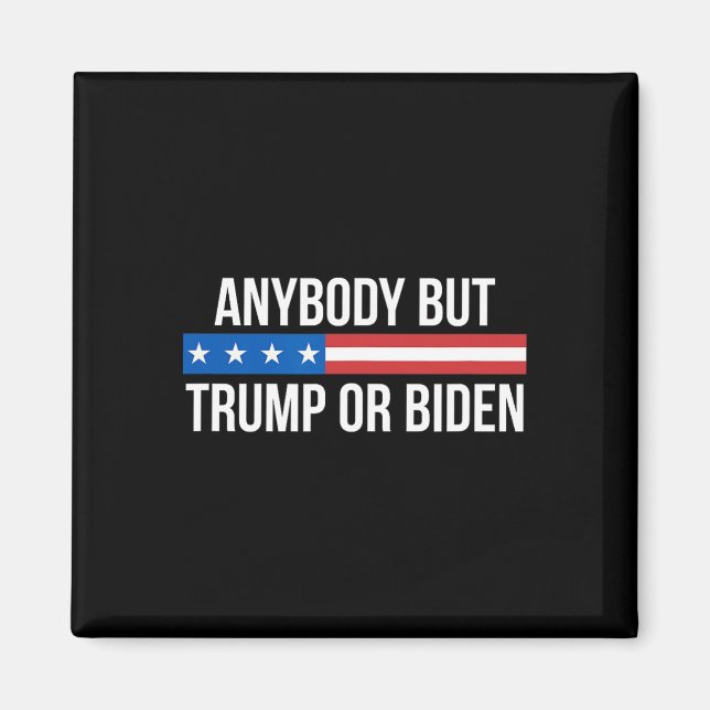 Aber Trump oder Biden - Magnet (Vorne)