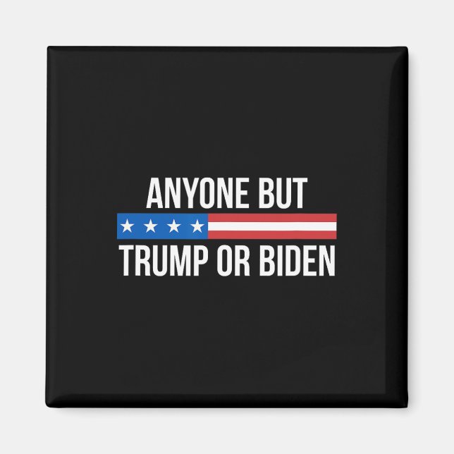 Aber Trump oder Biden - Magnet (Vorne)