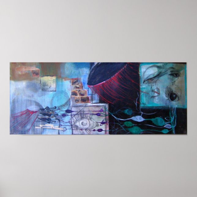 Aber unsere Augen haben uns weg gemacht Poster (Vorne)