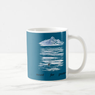 Aber warum Pinguin trauriger Pinguin Berge aber wa Kaffeetasse
