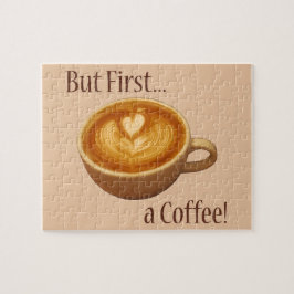 Aber zuerst ein Kaffee Puzzle