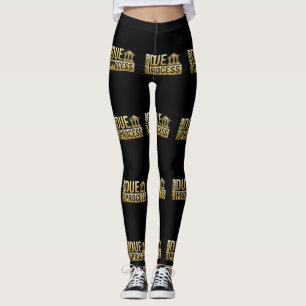 Aber zuerst einmal ordentlicher Prozessanwalt und  Leggings