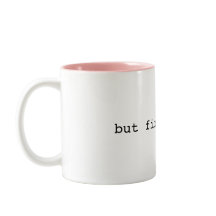 aber zuerst, Inspirational Kaffee-Tasse JESUSS