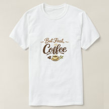 Aber zuerst Kaffee – Cozy Typografie Design