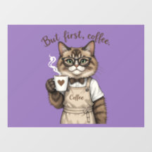 Aber zuerst, Kaffee Katze