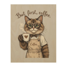 Aber zuerst, Kaffee Katze