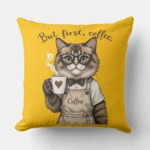 Aber zuerst Kaffee Katze