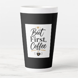 Aber zuerst Kaffee – Minimalist Coffee Lover Tasse