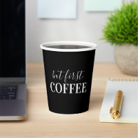 Aber zuerst, Kaffee