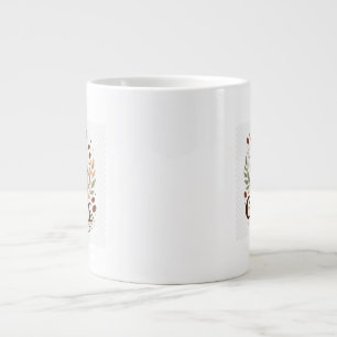 Aber zuerst Kaffee Süße Kaffeeliebhaber Gemütlich Jumbo-Tasse
