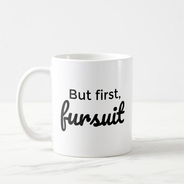Aber zuerst: Kaffee-Tasse Kaffeetasse (Links)