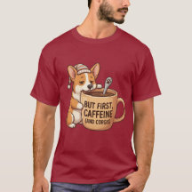 Aber zuerst, Koffein & Corgis Lustiger schlafender