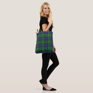 Abercrombie Blue Green Tartan Kariert schottisch
