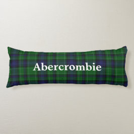 Abercrombie Clan Tartan Kariertes Körperkissen
