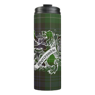 Abercrombie Clan Tartan Lion Thermosbecher