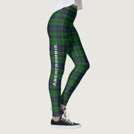 Abercrombie Custom Tartan Karierte Leggings