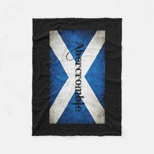 Abercrombie Grunge Flag Fleecedecke