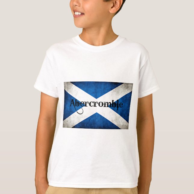 Abercrombie Grunge Flag T-Shirt (Vorderseite)