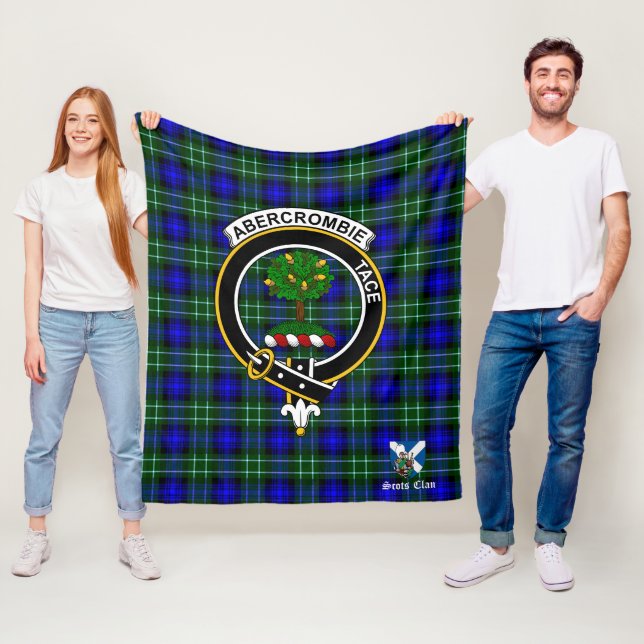 Abercrombie Jagdklan Abzeichen Tartan Kariert Fleecedecke (Beispiel)