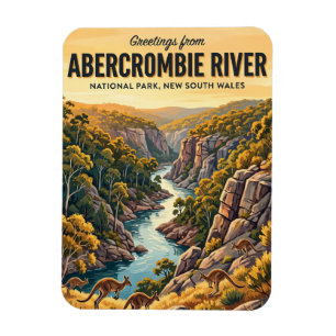 Abercrombie River Nationalpark Australien Magnet