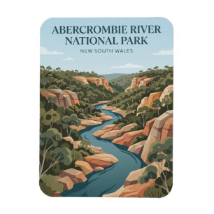 Abercrombie River Nationalpark Australien Magnet