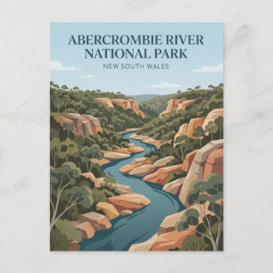 Abercrombie-River-Nationalpark Australien Postkarte