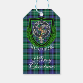 Abercrombie schottischer Clan-Tartan & Wappen Geschenkanhänger