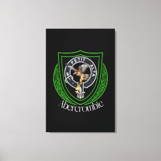 Abercrombie schottisches Clan-Wappen Leinwanddruck