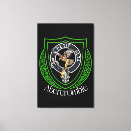Abercrombie schottisches Clan-Wappen Leinwanddruck