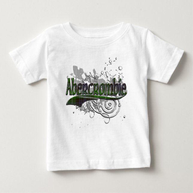 Abercrombie Tartan Grunge Baby T-shirt (Vorderseite)