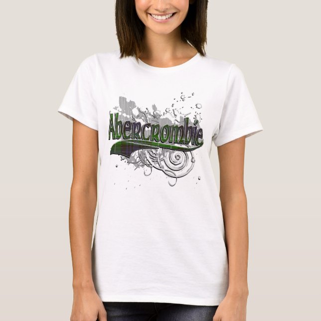 Abercrombie Tartan Grunge T-Shirt (Vorderseite)