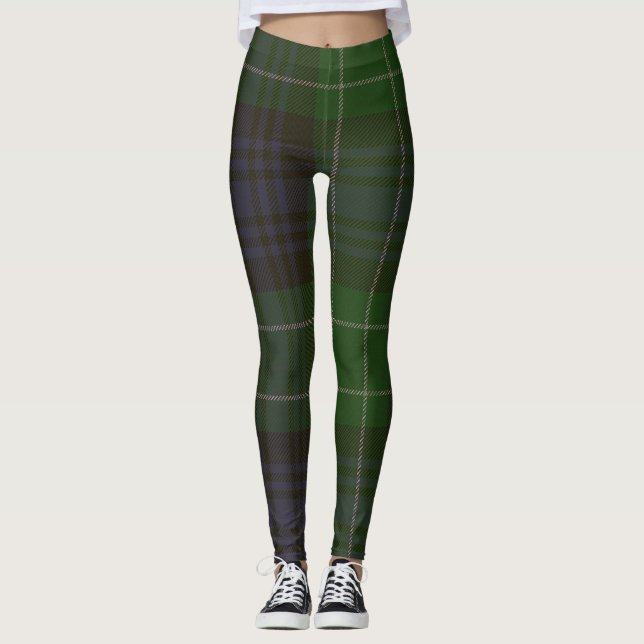 Abercrombie Tartan-Leggings Leggings (Vorderseite)