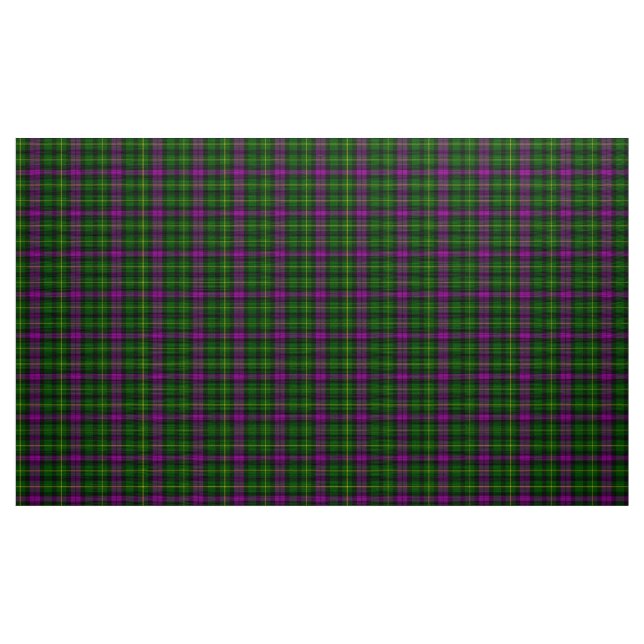 Abercrombie Tartan Lila und grüne Karierte Stoffe (Yard (91,4 cm))