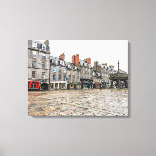 Aberdeen Castlegate View Leinwand