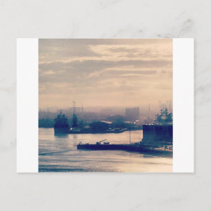 Aberdeen Harbor Postkarte