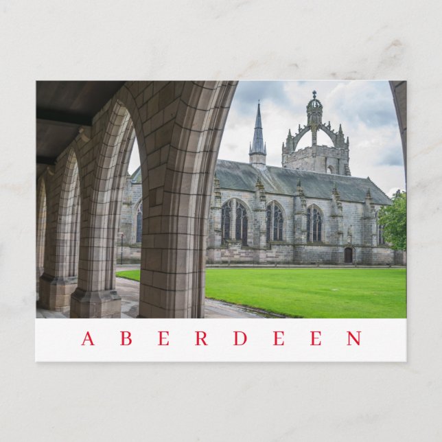 Aberdeen King's Uni Ansichtskarte Postkarte (Vorderseite)