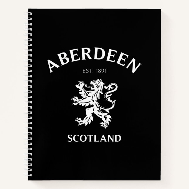 ABERDEEN NOTIZBUCH (Vorderseite)