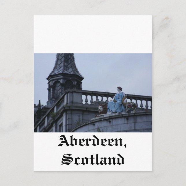 Aberdeen, Schottland Postkarte (Vorderseite)